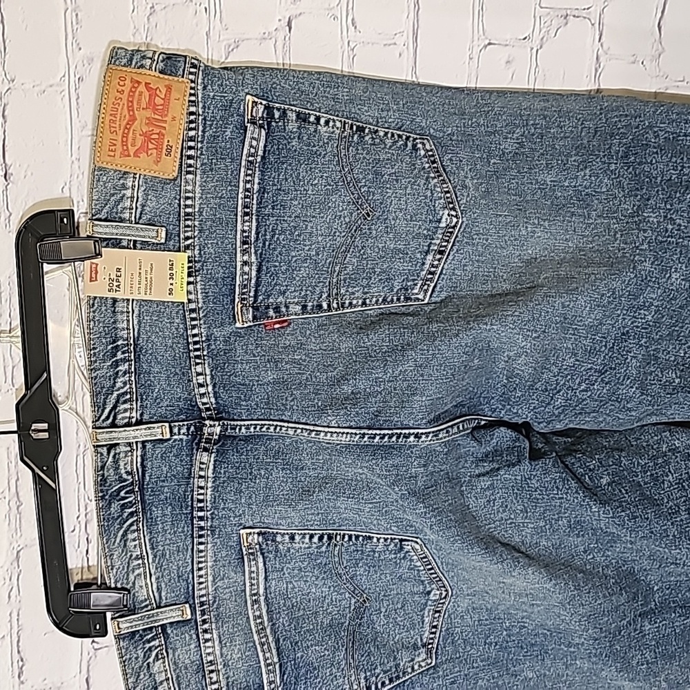 Levi's 502 Taper jeans sz 50 x 30 big and tall new with tags MP19 - Picture 5 of 7